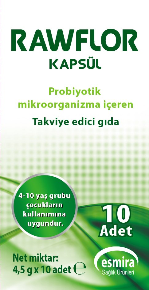 Miraderm Rawflor 10 Kapsül